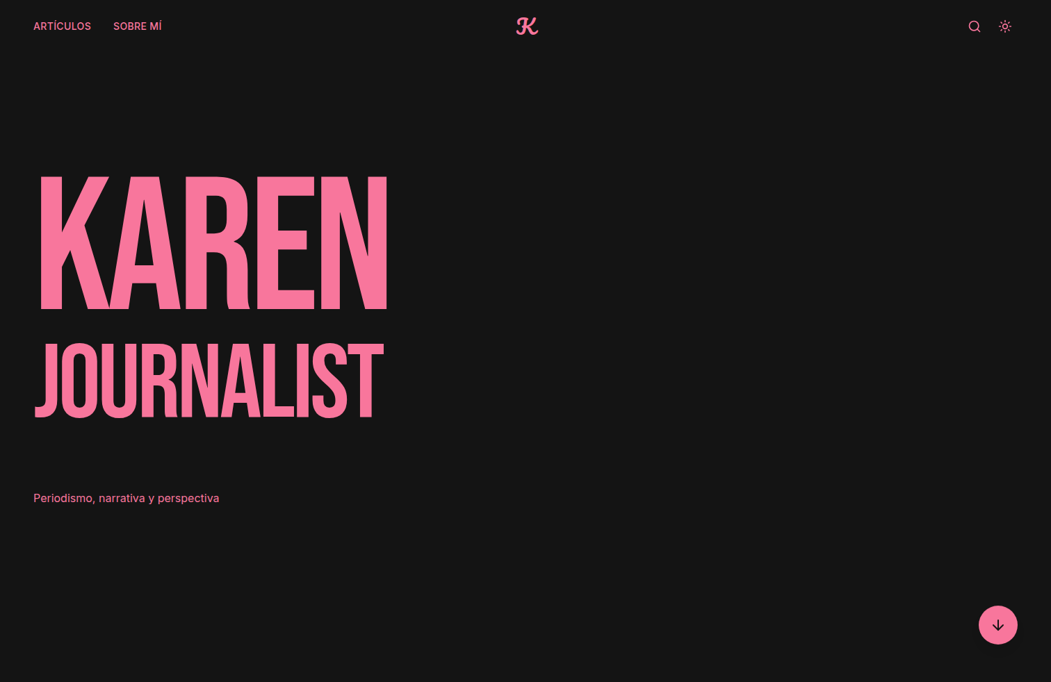Karen Journalist
